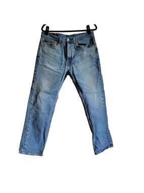 Men's Levi's 501 Jeans Size W34 L29 Light Blue Denim